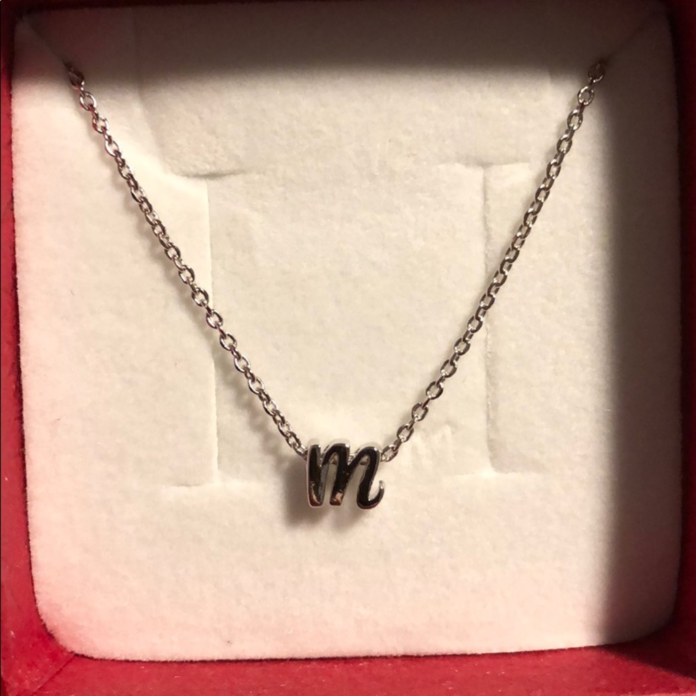M necklace